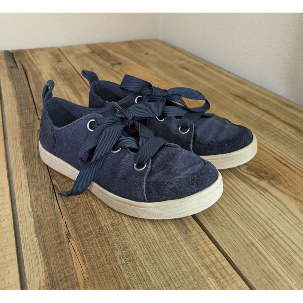 Koolaburra Ugg Penley Sneakers Shoes Girls Size 1 Navy Cute Casual Boho Preppy